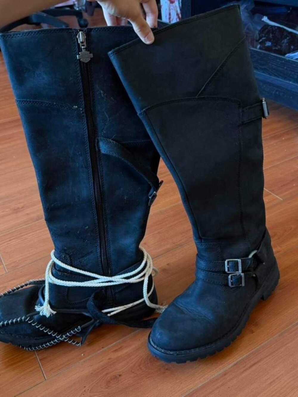 THE LOMITA HARLEY DAVIDSON MOTO BOOTS